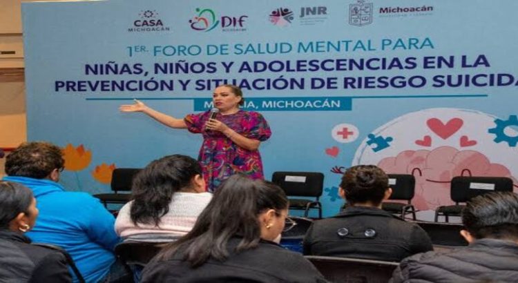 DIF Michoacán atiende salud mental de menores para prevenir riesgos