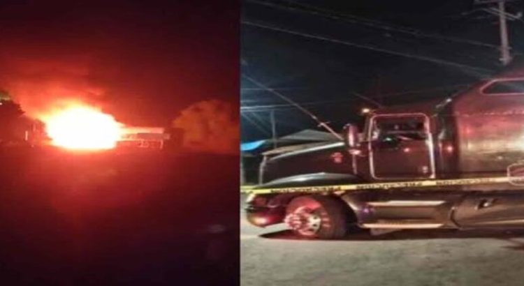 Se registran enfrentamientos y quema de vehículos en Michoacán
