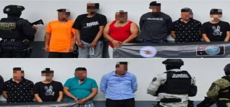 Capturan a 8 colombianos que fabricaban explosivos para drones en Michoacán