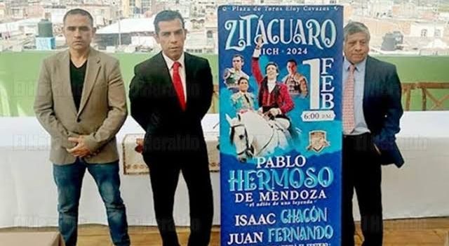Confirman el cartel de la Corrida Mixta para Zitácuaro, Michoacán