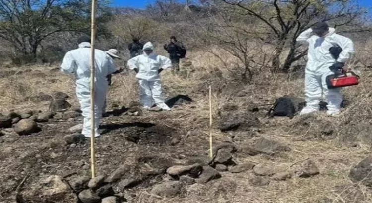 Hallan restos de 5 personas en fosas clandestinas de cerro de Michoacán