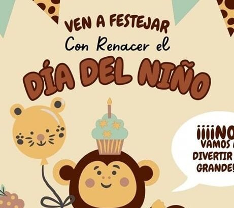 Renacer celebra el Día del Niño con actividades gratuitas y diversión sin límites