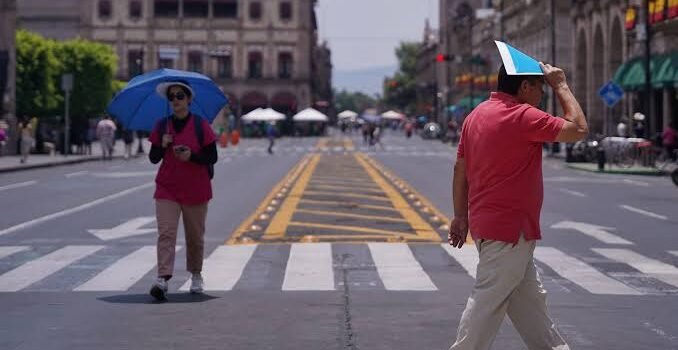 Altas temperaturas con posibles chubascos en la entidad