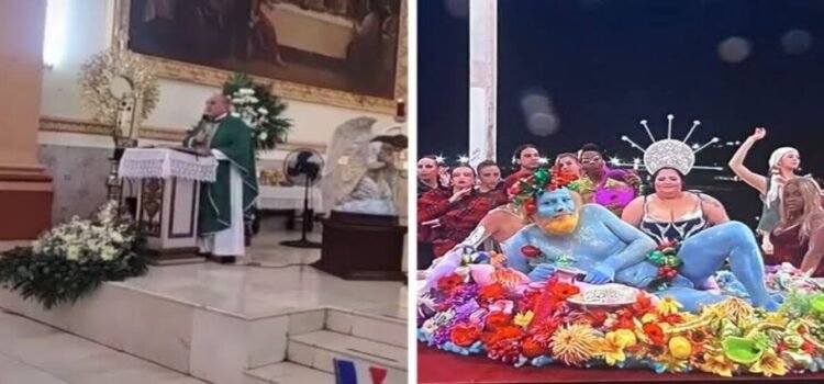 Sacerdote de Michoacán le ‘mienta la madre’ a organizadores de los Juegos Olímpicos por representación de la “Última Cena” Sacerdote de Michoacán le ‘mienta la madre’ a organizadores de los Juegos Olímpicos por representación de la “Última Cena”