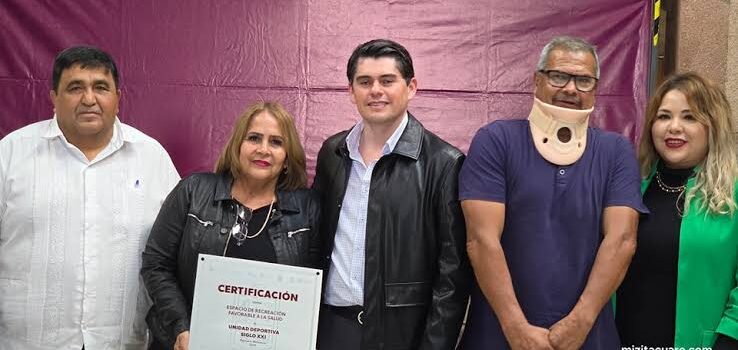 El municipio de Zitácuaro obtiene la certificación de promotor de la salud