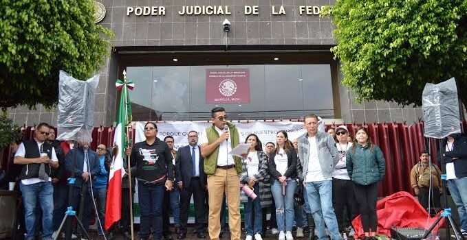Mantendrá Michoacán paro de labores en el Poder Judicial de la Federación
