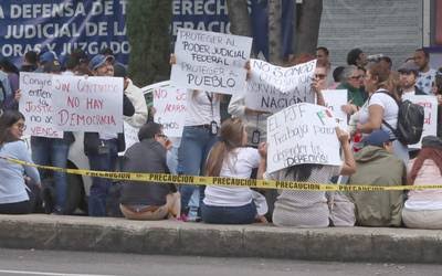 Paro de labores en el PJF en Michoacán deja casi 300 demandas sin atender