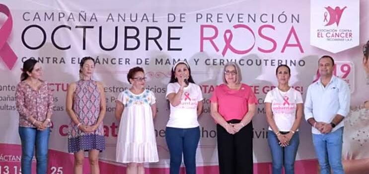 Arranca programa “Octubre Rosa”