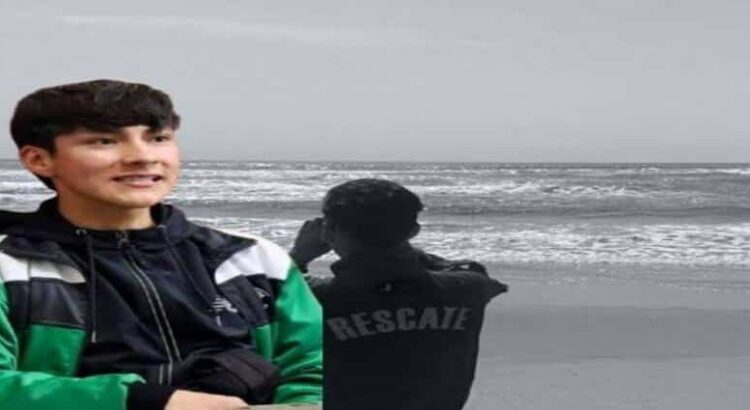 Buscan a joven michoacano que fue arrastrado por el mar en playa Azul