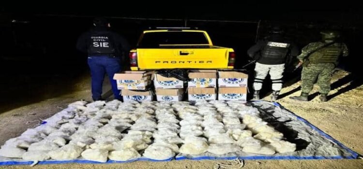 Aseguran 115 kilos de metanfetaminas tras operativo en Morelia