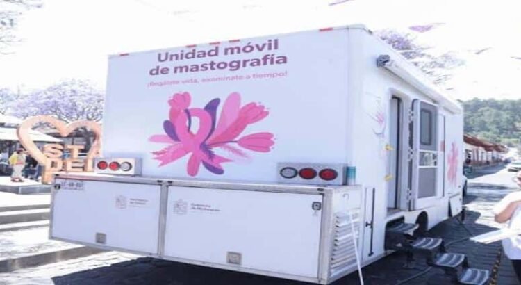 Unidades de mastografía recorrerán municipios de Michoacán