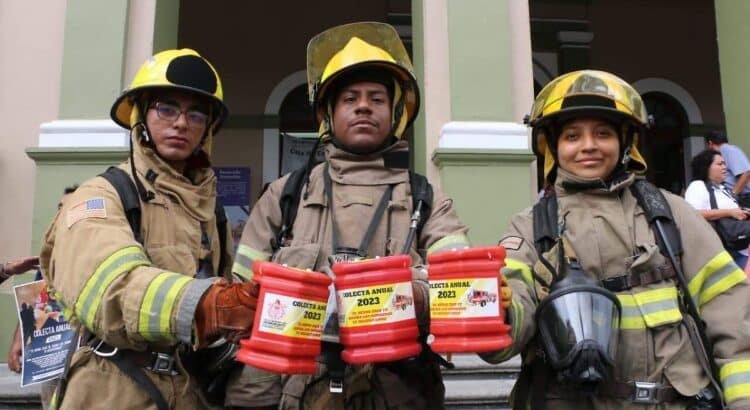 Del 3 al 30 de marzo la colecta anual del Cuerpo de Bomberos