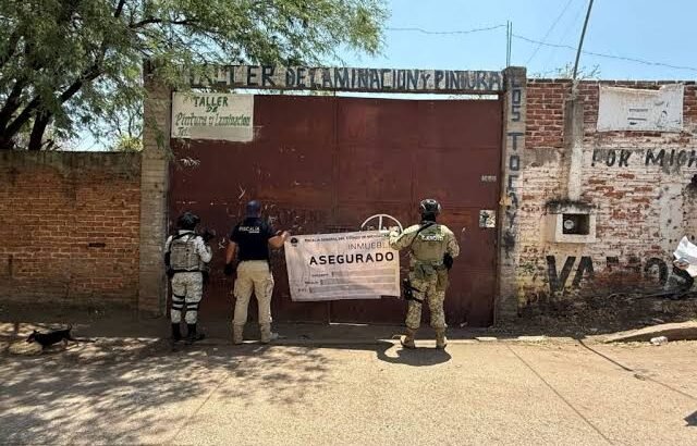 Asegura FGE aserradero relacionado en delitos contra el ambiente en Zitácuaro