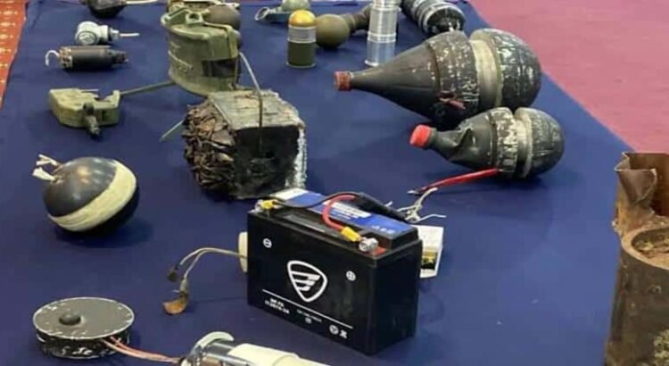 SSP ha desactivado más de 4 mil artefactos explosivos en Michoacán