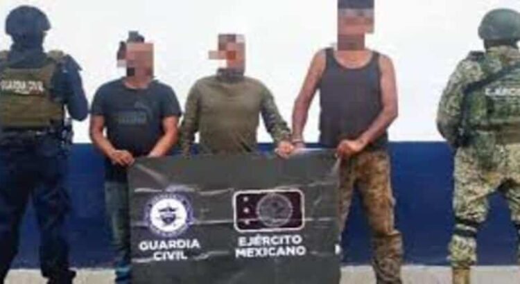 Ejército mexicano repele agresión y detiene a 3 presuntos integrantes del CJNG en Michoacán
