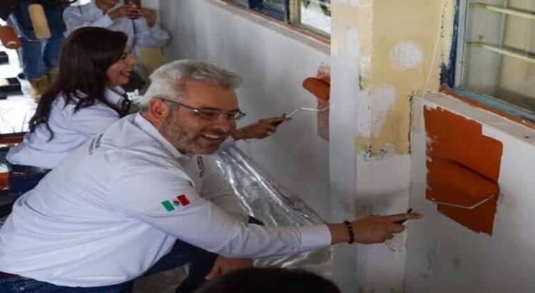 Pintarán 11 mil escuelas en Michoacán