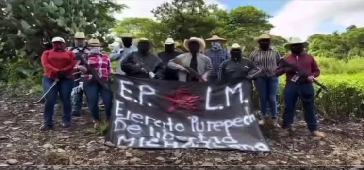 Surge grupo armado en Michoacán; se autodenominan Ejército Purépecha de Libertad