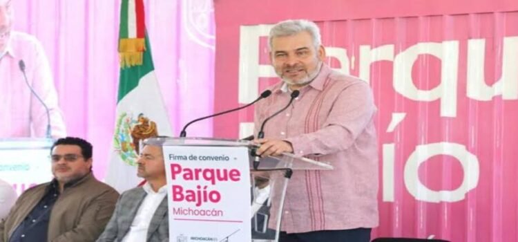 Firman convenio para el Polo Industrial Bajío en Zinapécuaro, Michoacán Firman convenio para el Polo Industrial Bajío en Zinapécuaro, Michoacán
