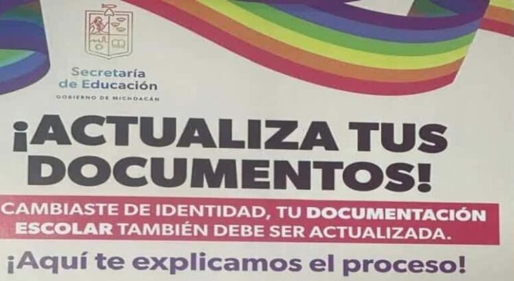 Van 21 trámites escolares por cambio de identidad de género en Michoacán