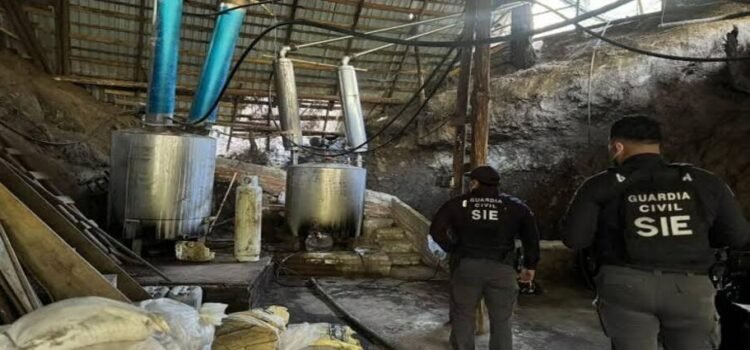 Aseguran narcolaboratorio en Michoacán; crimen organizado perdió mil 200 mdp