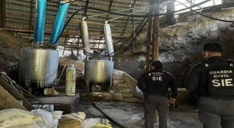 Aseguran narcolaboratorio en Michoacán; crimen organizado perdió mil 200 mdp