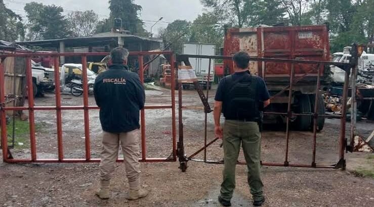 Aseguran tres vehículos con alteraciones en sus medios de identificación en Zitácuaro