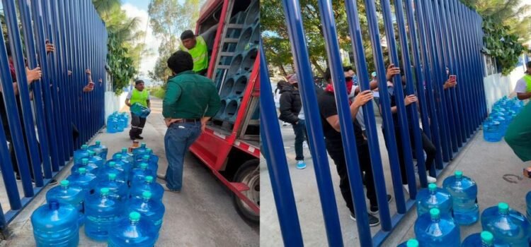 Regresan normalistas mercancía robada el miércoles durante protestas