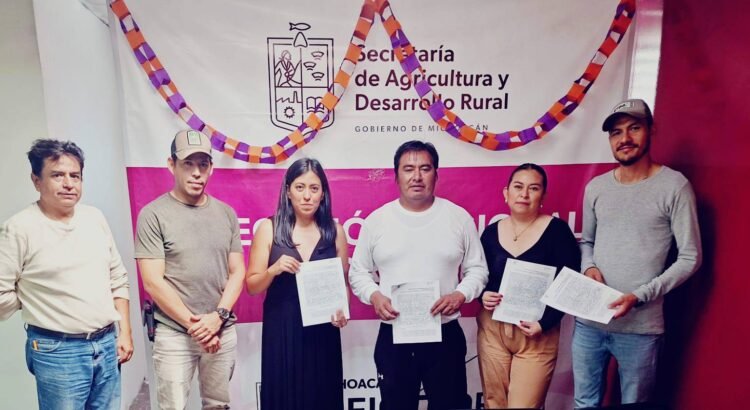Delegacion Regional de SADER firma convenio con productores Delegacion Regional de SADER firma convenio con productores