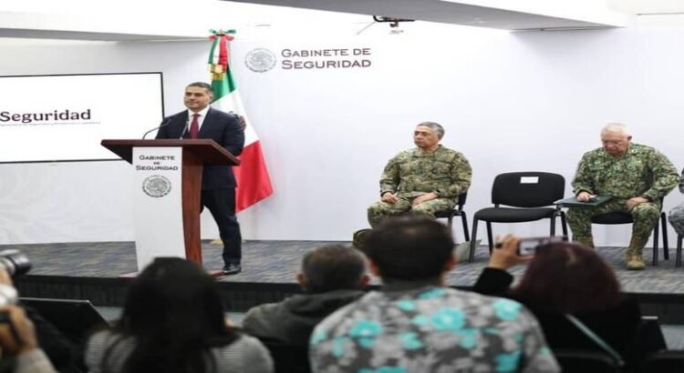 García Harfuch presenta avances de seguridad en Michoacán