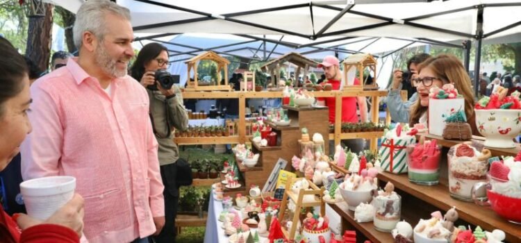 Inaugura Bedolla la Feria del Bosque Navideño; impulsa economía de 20 municipios