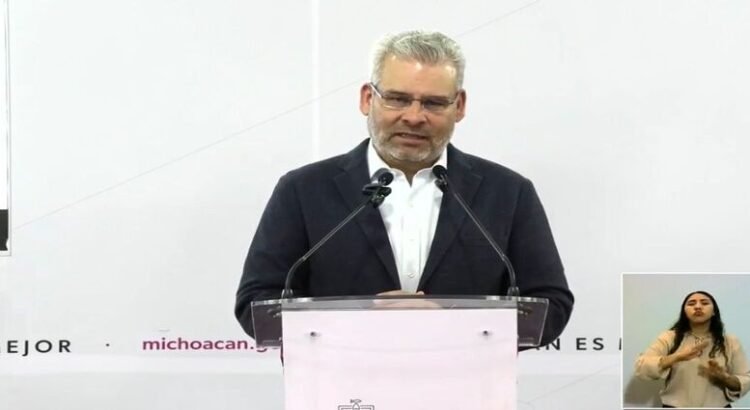 Gobernador de Michoacán pide no especular sobre motivos de la explosión de coche bomba