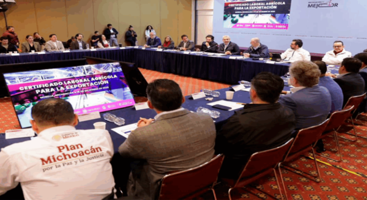 Plan Michoacán impulsa certificación laboral para exportar aguacate con empleo formal