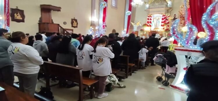 Madres buscadoras de Michoacán realizan misa de fin de año para pedir por personas desaparecidas