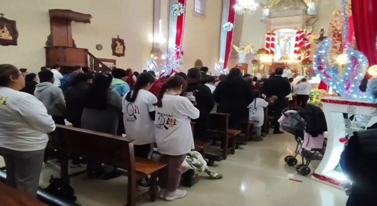 Madres buscadoras de Michoacán realizan misa de fin de año para pedir por personas desaparecidas Madres buscadoras de Michoacán realizan misa de fin de año para pedir por personas desaparecidas