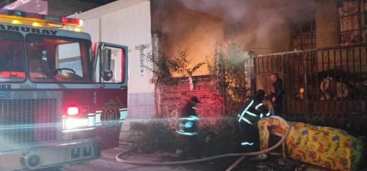 Se registra incendio en Zitácuaro