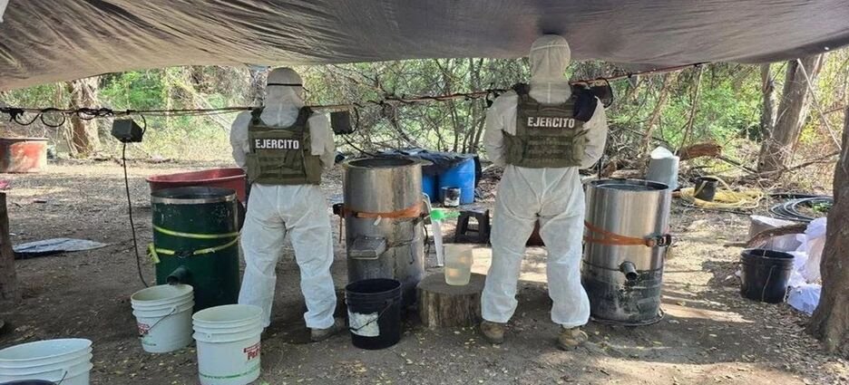 Narcolaboratorios en Michoacán operan con esquema industrial, revelan autoridades